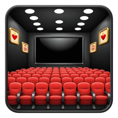 movie theater sticker