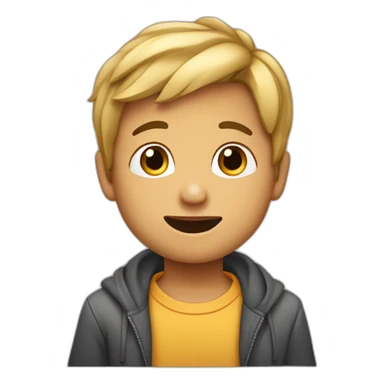 Niño adicto a la television sticker