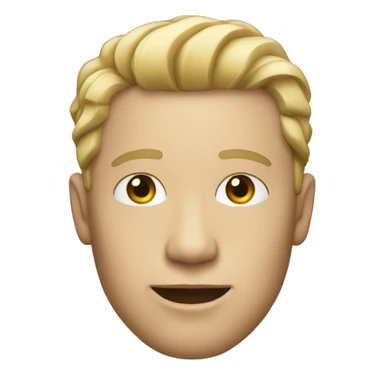 singer white man sticker