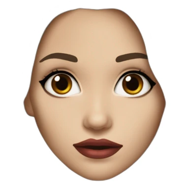 Katerina Pearce vampire diares with wavy long hair by Nina dobrev sticker