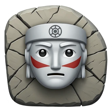 Hokage Rock in naruto flim sticker