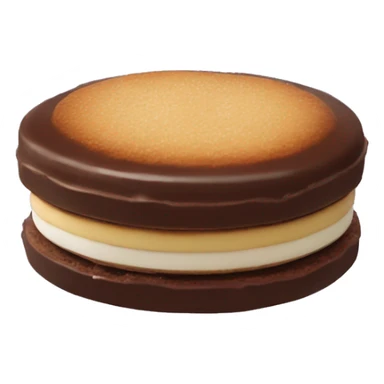 alfajor cubierto en chocolate  sticker
