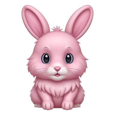 Conejo rosado  sticker