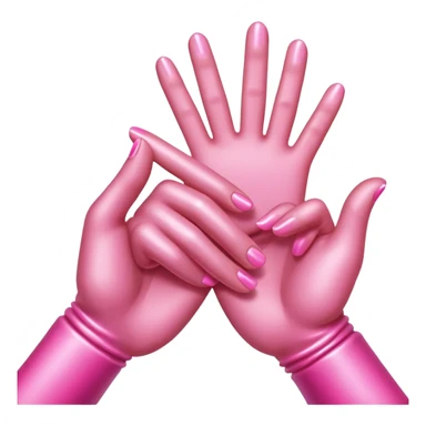 pinky promise emoji sticker