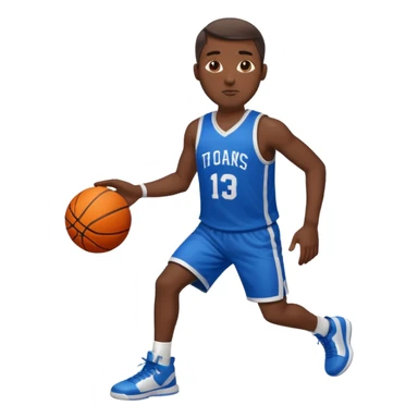 man basketball sticker