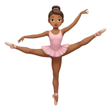 coque cabelo ballet corpo inteiro sticker