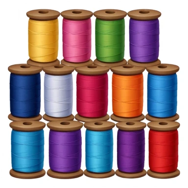 spools of thread sticker