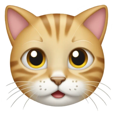 A cat that's crying  sticker