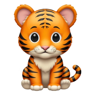 Baby tiger sticker
