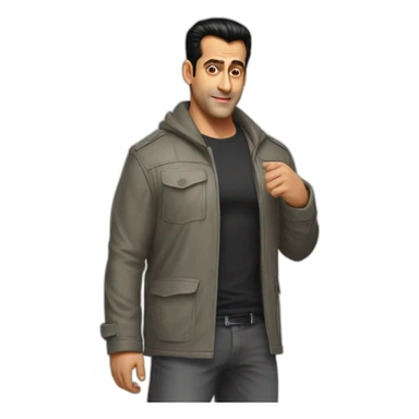 Salman Khan saktimaan sticker