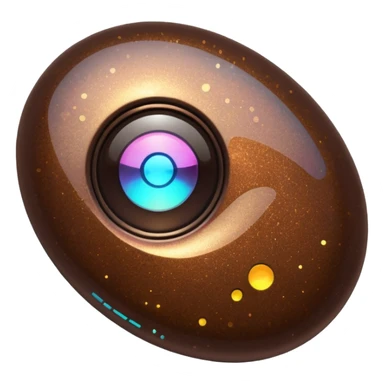 glitter cheap brown cyberpunk sticker