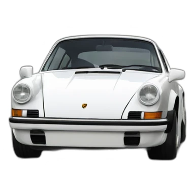 porsche front sticker
