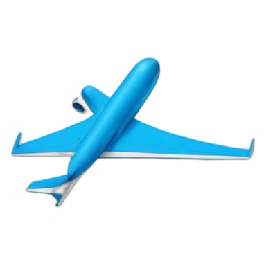 KLM airplane tail wing sticker