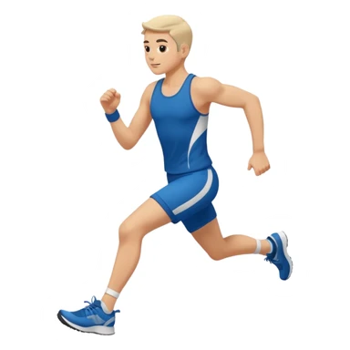 corriendo amperlmanchen estilo sticker