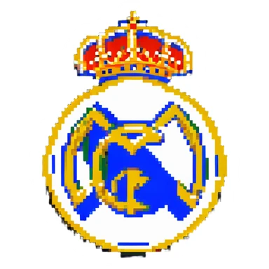 Real Madrid football club logo sticker