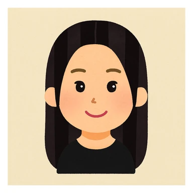 Redraw this face in the Irasutoya style, simple cartoon, friendly expression, light background. The style should be simple, clean, and friendly as typical of Irasutoya illustrations. sticker