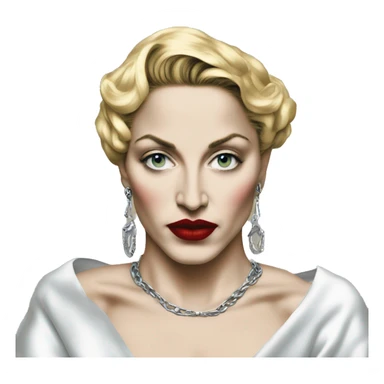 Madonna in 90s Vogue sticker