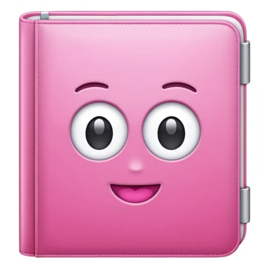 pink photo storage sticker