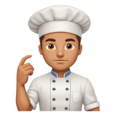 Chef con músculos  sticker