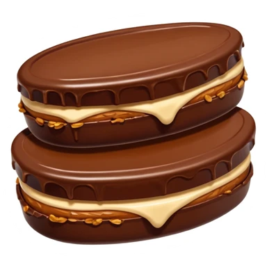 chocotejas ovaladas sticker