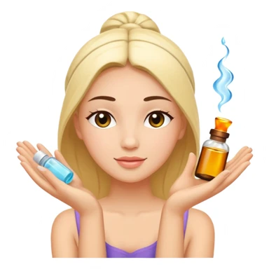 Aroma massage sticker