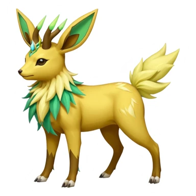 Sawsbuck-Jolteon-Amaura-Virizion-fusion (full body) sticker