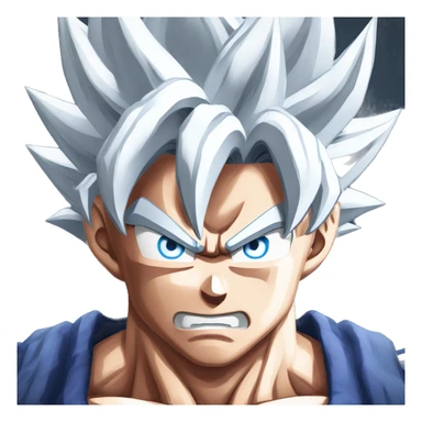 Goku ultra instinct sticker