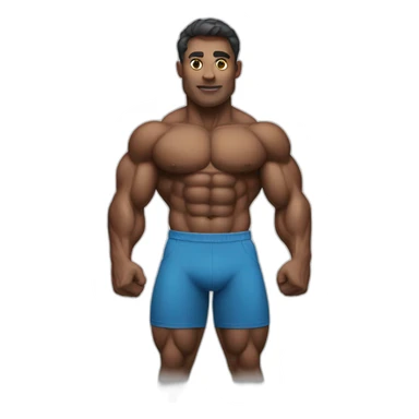 Bodybuilding sticker