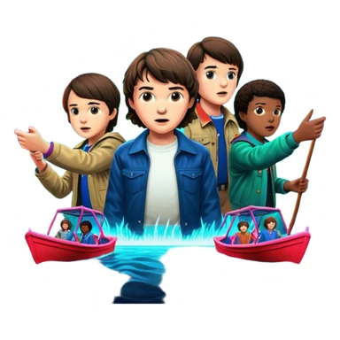 Stranger things serie will sticker