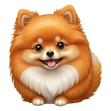 Miniature Pomeranian sticker