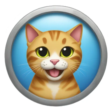 cat inside of shawarma sticker