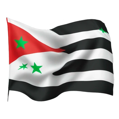 Flag of the Syrian revolution sticker