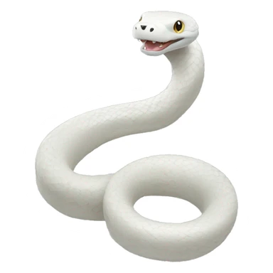 White snake  sticker