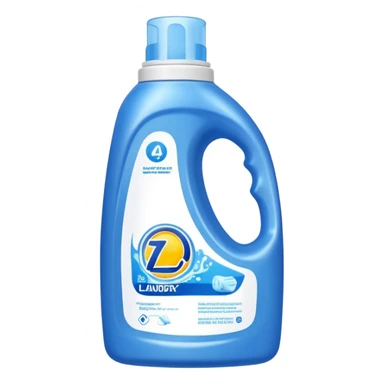 LAUNDRY DETERGENT sticker