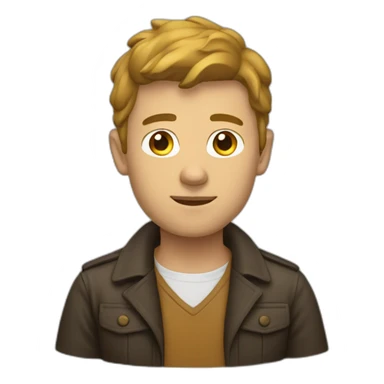 Homme brisé sticker