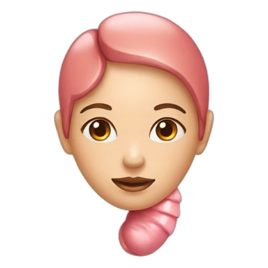 medical representation of an uterus sticker