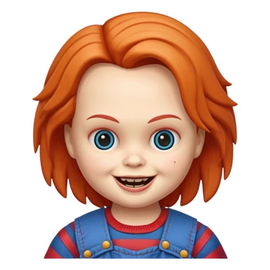 AaUn emojin de chuky sticker