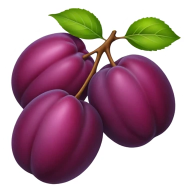 Multi plum sticker