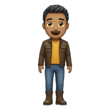 Homme amputé sticker