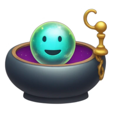 magic ward and magic ball sticker