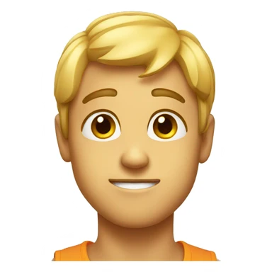 impressed face sticker