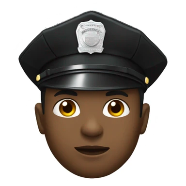 Black police officer named Pierson sticker