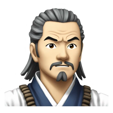 Miyamoto musashi dans le manga Vagabond sticker