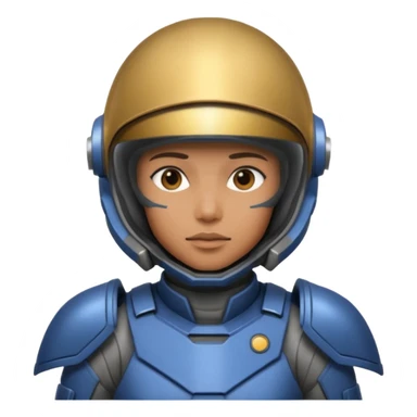 space fighter soldier sticker