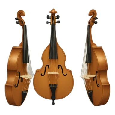 Erlandskian Arabic String Instrument Ethnic sticker