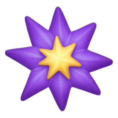 spinning star sticker