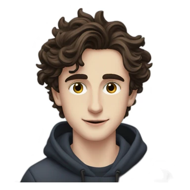 timothe chalamet sticker