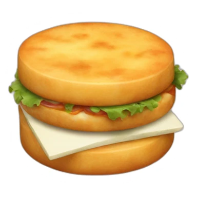 Paneer pattie sticker