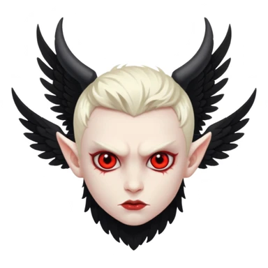 Demon Angel sticker