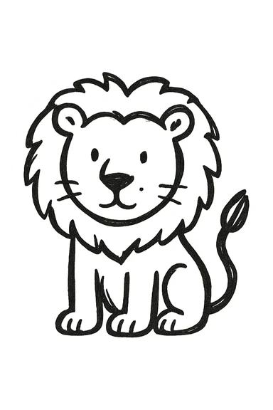 lion sticker
